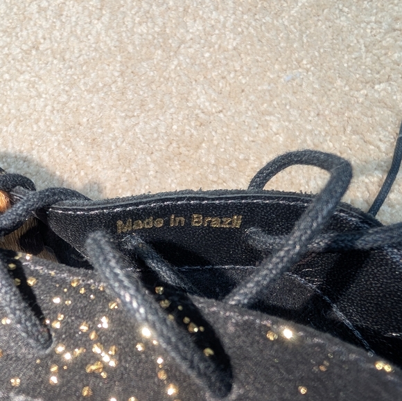 Loeffler Randal Ankle Calf Hair Booties Size 8.5 - Picture 11 of 13